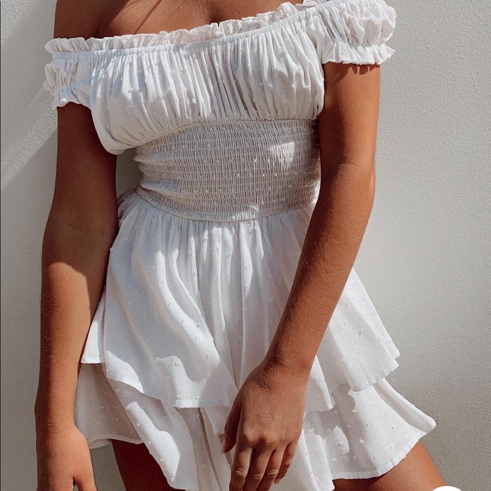 White romper